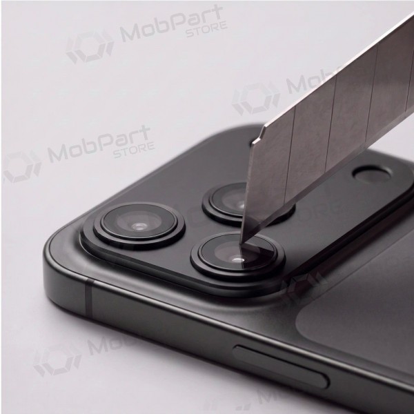 Apple iPhone 18 Pro kamerabeskyttelse - Tech-Protect CamFull Fit+ (svart)