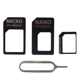 NanoSIM og MicroSIM adapter