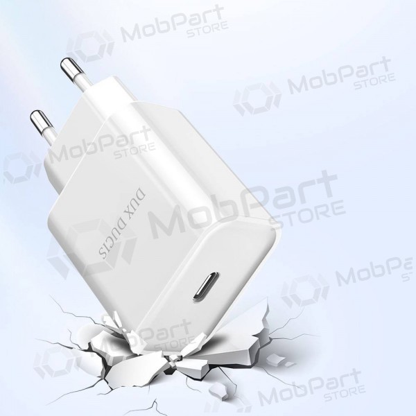 Lader Dux Ducis C50 PD 20W Quick Charge (hvit)