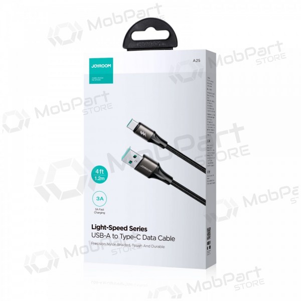 USB kabel Joyroom SA25-AL3 USB to Lightning 3A 1.2m svart