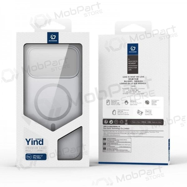 Apple iPhone 17 Pro Max, 18 Pro Max deksel - Dux Ducis Yind (grå)