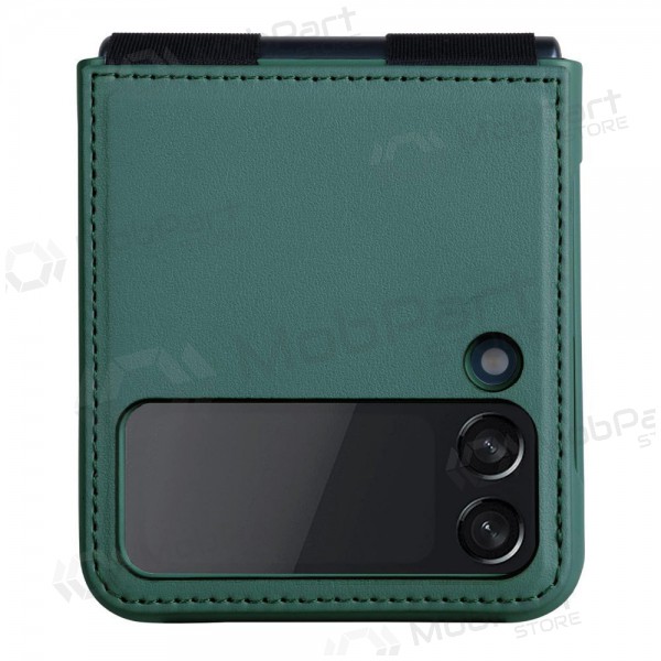 Samsung Galaxy Z Flip4 deksel - Nillkin Leather (grønn)