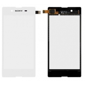 Sony D2202 Xperia E3 / D2203 Xperia E3 / D2206 Xperia E3 / D2243 Xperia E3 berøringssensitivt glass (hvit)