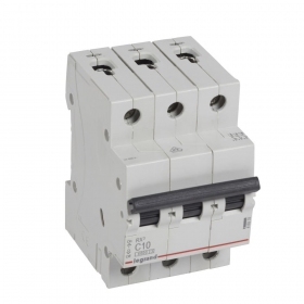 Sikringsautomat MCB RX3 Legrand 419233 (10A, 3P, 230V, 6kA)