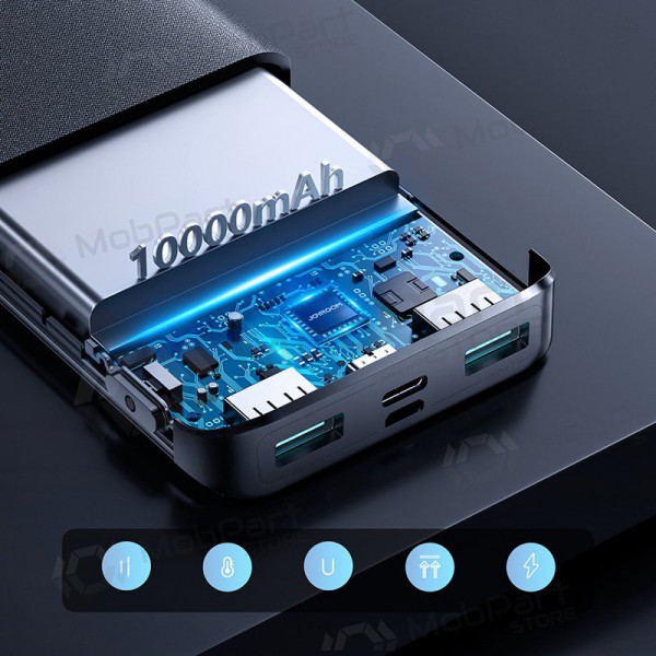 Powerbank Power Bank Joyroom JR-QP191 22.5W PD QC3.0 AFC 10000mAh svart Powerbank Power Bank Joyroom JR-QP191 22.5W PD QC3.0 AFC 10000mAh svart