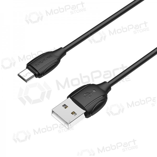 Micro USB-kabel Borofone BX19 USB-A til Micro USB 1 m svart
