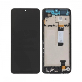 Ekranas Xiaomi Redmi A5 su lietimui jautriu stikliuku og rėmeliu Black original (service pack)