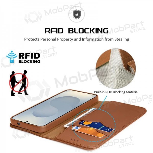 Samsung Galaxy S25 Edge deksel - Dux Ducis Hivo (brun)