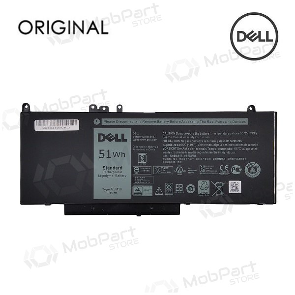 DELL G5M10, 51Wh bærbar batteri - PREMIUM DELL G5M10, 51Wh bærbar batteri - PREMIUM