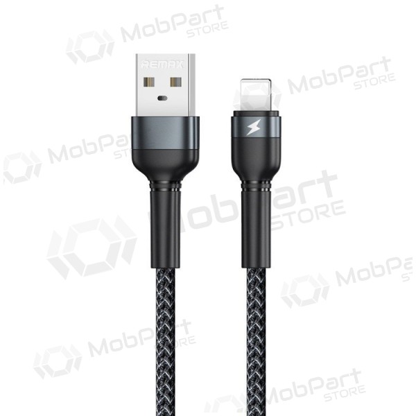 USB kabel Remax RC-124i USB-A to Lightning 1.0m svart