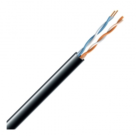 LAN-nettverkskabel ECG UTP 5e (utendørs, PE, Fca, 305m, E)