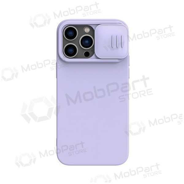 Apple iPhone 15 Pro Max deksel „Nillkin Silicone“ (šviesiai lilla)