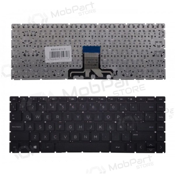 HP 240 G8, uten ramme, US tastatur