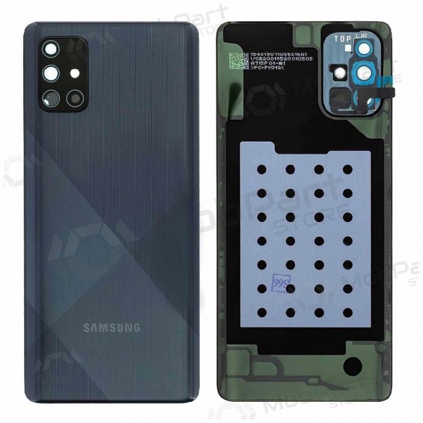 Samsung A715 Galaxy A71 2020 bakside svart (Prism Crush Black) (brukt grade B, original) Samsung A715 Galaxy A71 2020 bakside svart (Prism Crush Black) (brukt grade B, original)