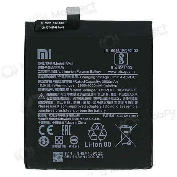 Xiaomi Mi 9T batteri, akkumulator (BP41) (Premium)