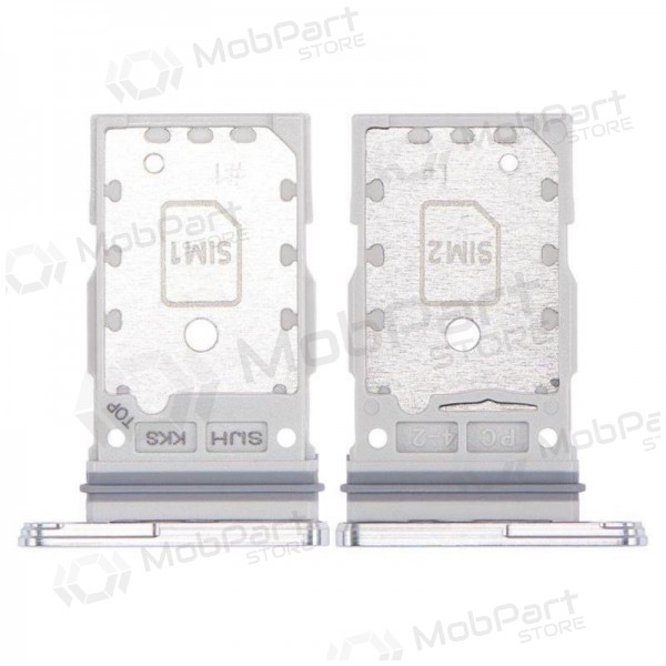 Samsung Galaxy S22 Ultra Dual SIM kortholder (hvit) (original)