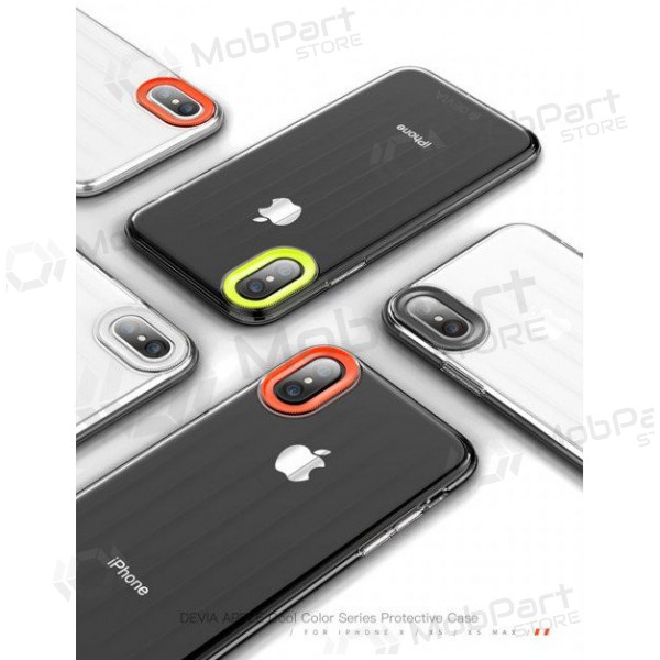 Apple iPhone X / XS deksel - Devia Yonger (gul)