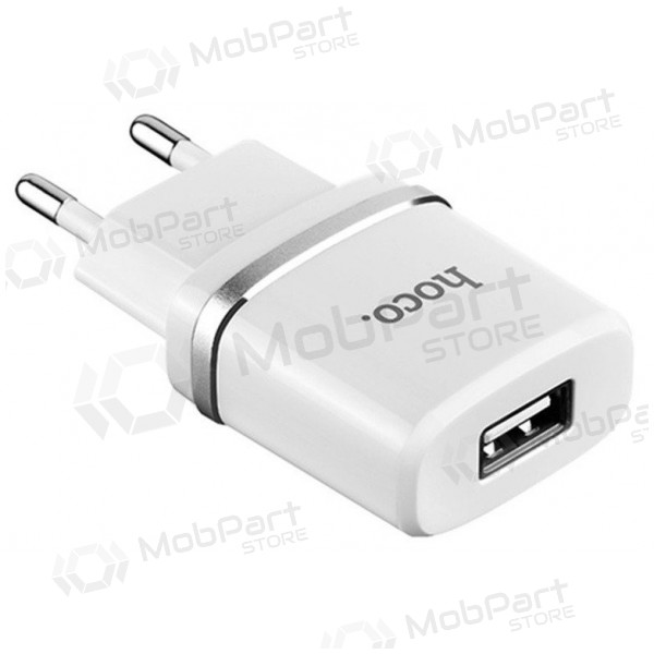 Lader HOCO C11 Smart USB (5V 1A) (hvit)