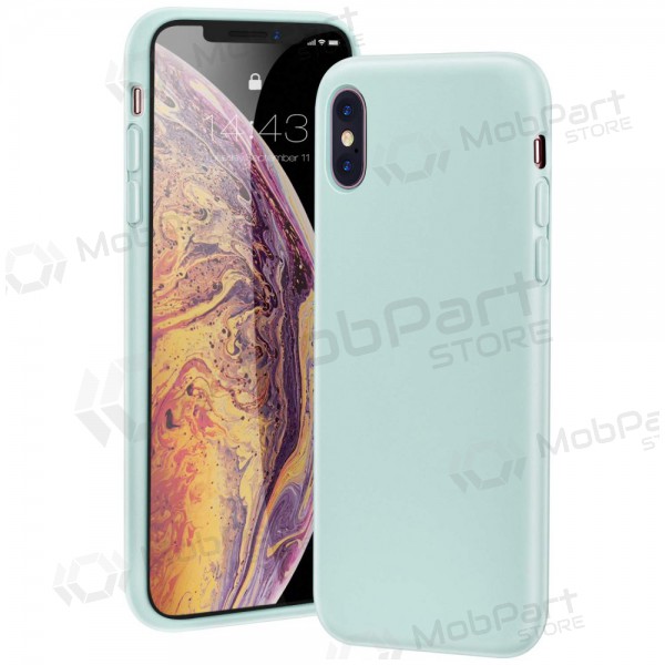 Apple iPhone 11 Pro deksel - Liquid Silicone 2.0mm (mint)