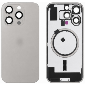 Apple iPhone 16 Pro bakdeksel (grå) (Premium)