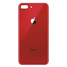 Apple iPhone 8 Plus bakside (rød) (bigger hole for camera)