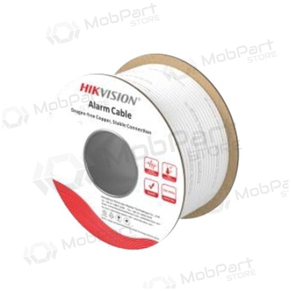 Beskyttelseskabel Hikvision 8x0.22 kobber (skjermet, LSZH, Eca, 100m rull)