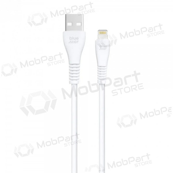 Lightning-kabel Blue Star PJ-DG5-A USB-A til Lightning 1 m hvit