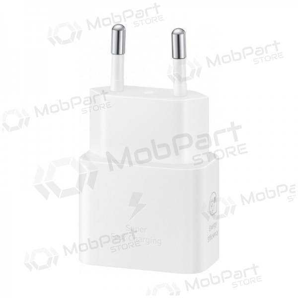 Lader original Samsung EP-T2510NWEGEU 25W i pakken hvit