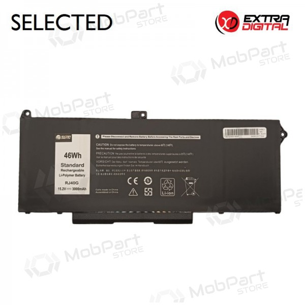 DELL RJ40G, 3000mAh bærbar batteri, Selected DELL RJ40G, 3000mAh bærbar batteri, Selected