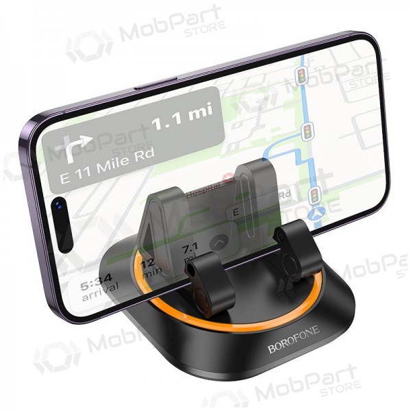 Mobilholder Borofone BH116 (dashboard) svart