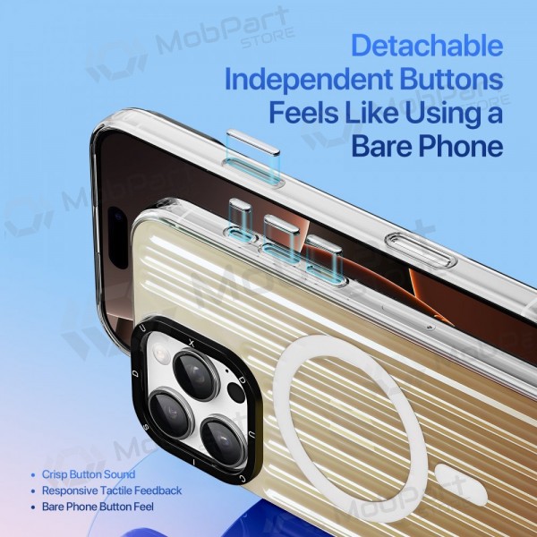 Apple iPhone 16e, 17e deksel - Dux Ducis Zest (Gradient Desert Gold)