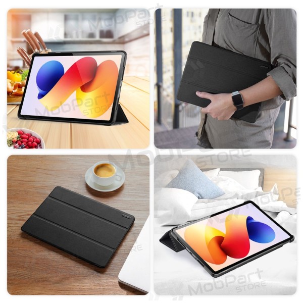 Xiaomi Redmi Pad Pro 12.1, Redmi Pad 2 Pro 12.1 lommebokdeksel - Dux Ducis Domo (svart).