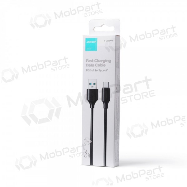 USB kabel Joyroom S-UC027A9 USB to Type-C 3A 1.0m svart