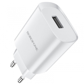 Lader Borofone BN1 2.1A (hvit)