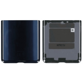 Samsung Galaxy Z Flip bakre øvre deksel (svart) (originalt)