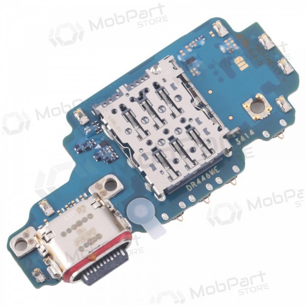 Samsung S938 Galaxy S25 Ultra ladekontakt og mikrofon med flex (service pack) (original) Samsung S938 Galaxy S25 Ultra ladekontakt og mikrofon med flex (service pack) (original)