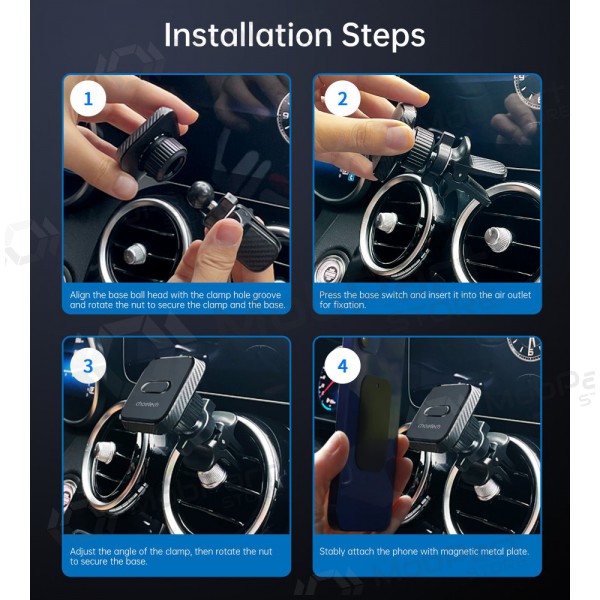 Mobilholder Choetech H042 svart