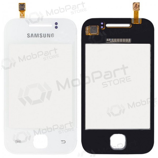 Samsung s5360 Galaxy Y berøringsfølsomt glass (hvitt)