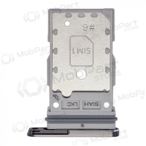 Samsung S918 Galaxy S23 Ultra Dual SIM kortholder (svart) (service pack) (original)