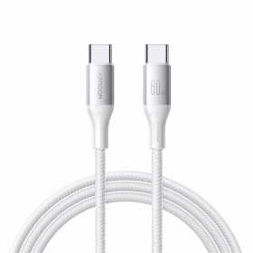 USB kabel Joyroom S-A28 USB-C to USB-C 60W 1.0m hvit