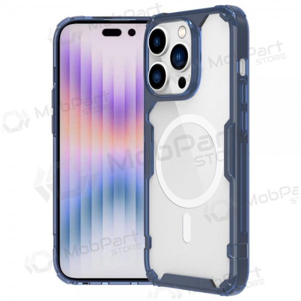 Apple iPhone 13 Pro deksel „Nillkin Nature Magnetic“ (blå)