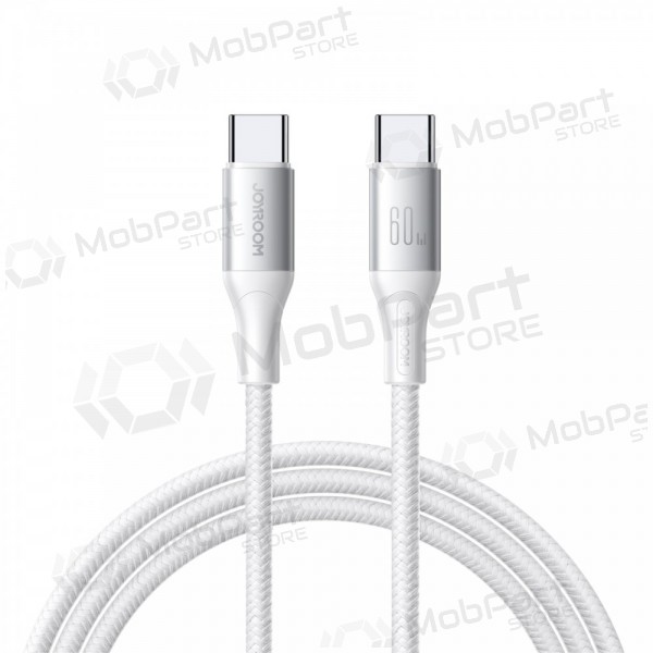 USB kabel Joyroom S-A28 USB-C to USB-C 60W 1.0m hvit