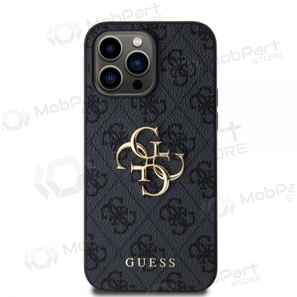 Apple iPhone 14 Pro Max deksel - Guess PU 4G Metal Logo (grå)