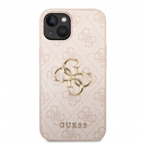 Apple iPhone 14 deksel - Guess PU 4G Metal Logo