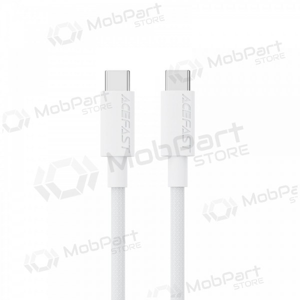 USB kabel Acefast C18-03 60W USB-C to USB-C 1.2m hvit