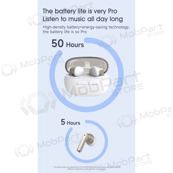 Trådløse hodetelefoner med mikrofon Dudao U8 Bluetooth USB-C svart