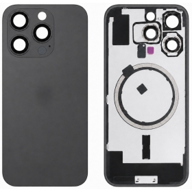 Apple iPhone 16 Pro bakdeksel (svart) (Premium)