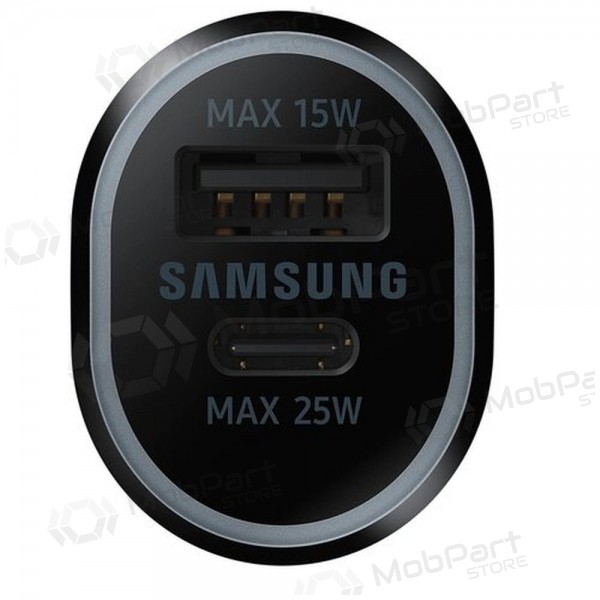 Lader automobilinis original Samsung EP-L4020NBEGEU 1xType-C 1xUSB-A svart i pakken 40W