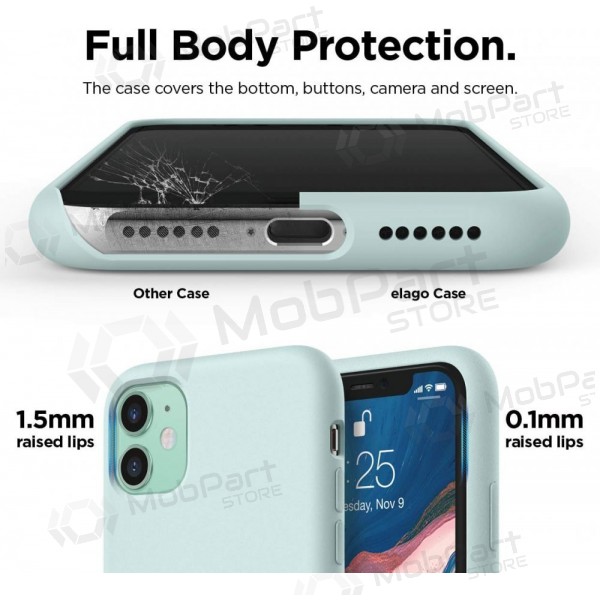 Samsung Galaxy A27 deksel - Liquid Silicone - 1.5mm mint