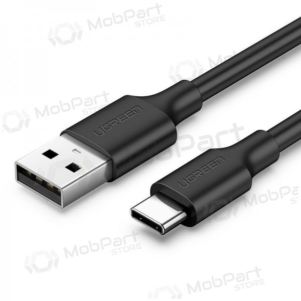 USB kabel Ugreen US287 USB to USB-C 3A 1.0m svart